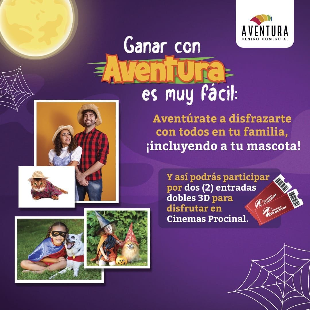 “DISFRÁZATE EN FAMILIA CON TU LINDA MASCOTA”